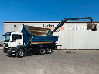 Kipper vrachtwagen MAN TGS 33.500 6x4 BB | Palfinger M12L80*Bordmatik MAN TGS 33.500 6x4 BB | Palfinger M12L80*Bordmatik