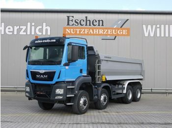 Kipper vrachtwagen MAN TGS 35.440 8x6 BB, Klima, Blatt