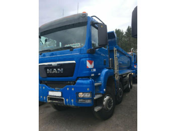 Kipper vrachtwagen MAN TGS 35.440 8x8 EURO5 Muldenkipper TOP
