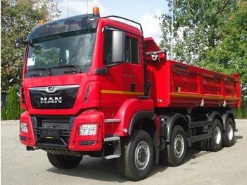 Kipper vrachtwagen MAN TGS 35.460 8x6 BB Kipper Meiller mit Bordmatik