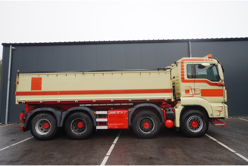 Kipper vrachtwagen MAN TGS 35.500 8X4 TIPPER