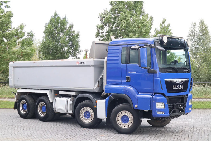Kipper vrachtwagen MAN TGS 35.500 | FULL STEEL | BIG AXLES | RETARDER | EURO 6