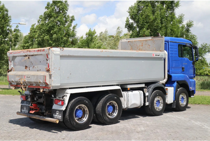 Kipper vrachtwagen MAN TGS 35.500 | FULL STEEL | BIG AXLES | RETARDER | EURO 6
