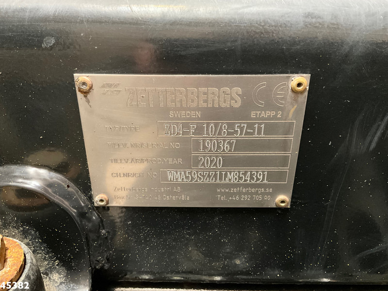 Kipper vrachtwagen MAN TGS 35.510 8X6H 15m³ kipper