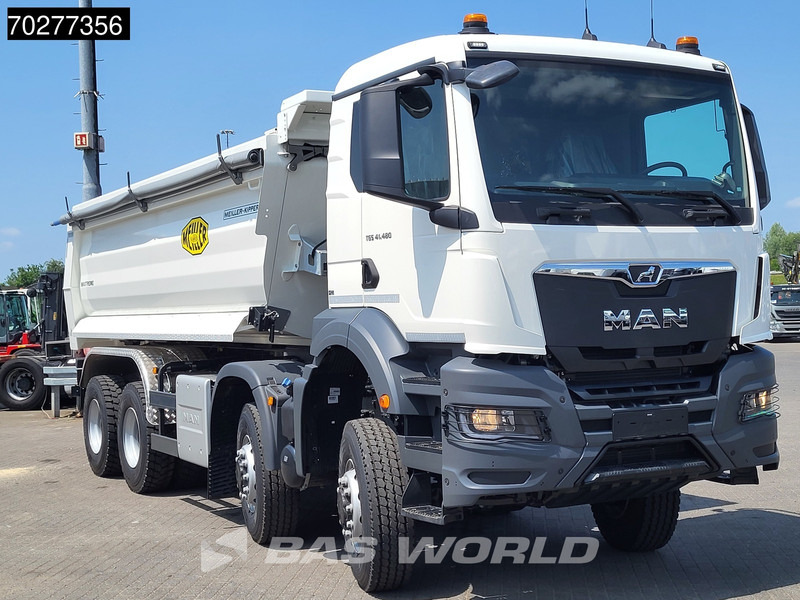 Kipper vrachtwagen MAN TGS 41.480 8X6 NEW! 19m3 Tipper BigAxle Euro 6