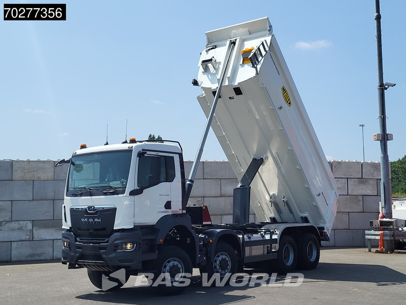 Kipper vrachtwagen MAN TGS 41.480 8X6 NEW! 19m3 Tipper BigAxle Euro 6