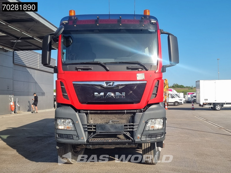 Kipper vrachtwagen MAN TGS 41.480 8X8 8x8 Big-Axle Steelsuspension 20m3 Tipper Euro 6