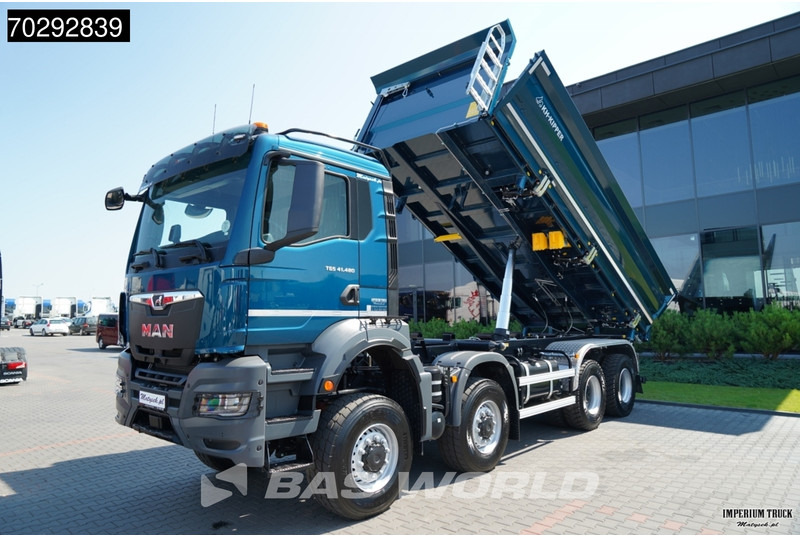 Kipper vrachtwagen MAN TGS 41.480 TGS 8X8