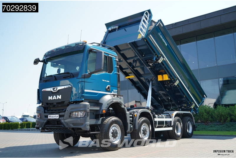 Kipper vrachtwagen MAN TGS 41.480 TGS 8X8