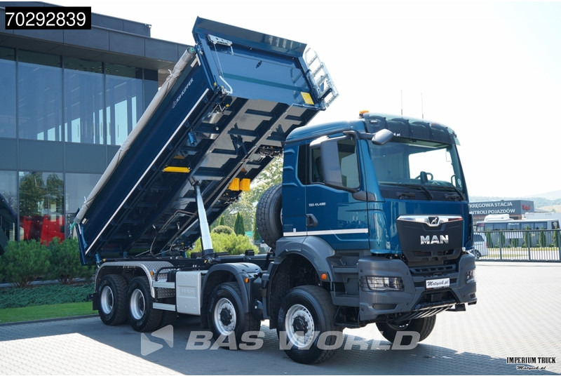 Kipper vrachtwagen MAN TGS 41.480 TGS 8X8