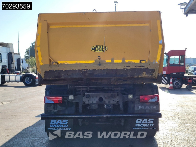 Kipper vrachtwagen MAN TGS 41.510 8X4 19m3 Meiller tipper Steelsuspension Manual Big-Axle Euro 6