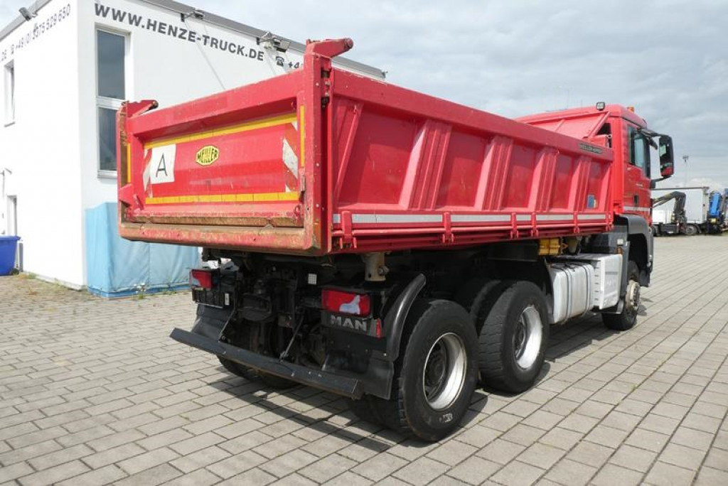 Kipper vrachtwagen MAN TG-S 26.440 6x6 3-Achs Allradkipper Meiller