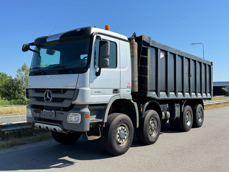Kipper vrachtwagen MERCEDESBENZ ACTROS 4851 V8 8x8 tipper