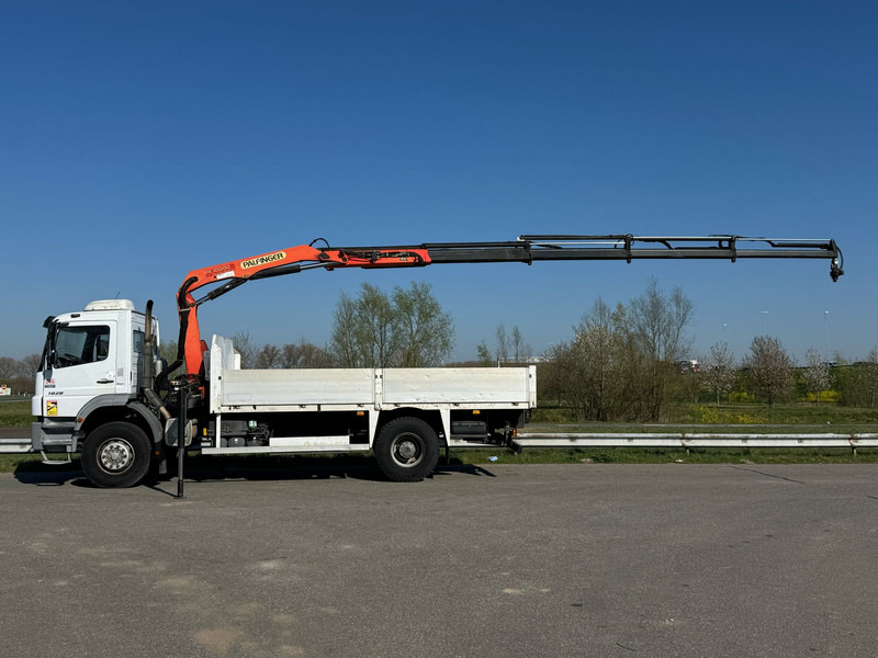 Kipper vrachtwagen MERCEDESBENZ Axor 1828 4x2 / palfinger PK10000