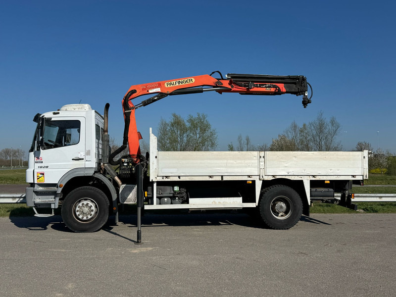 Kipper vrachtwagen MERCEDESBENZ Axor 1828 4x2 / palfinger PK10000
