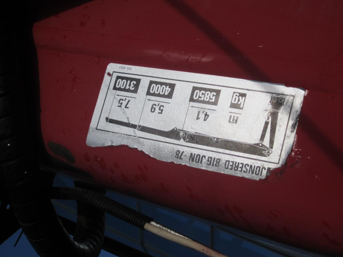 Kipper vrachtwagen Mercedes Actros 2640