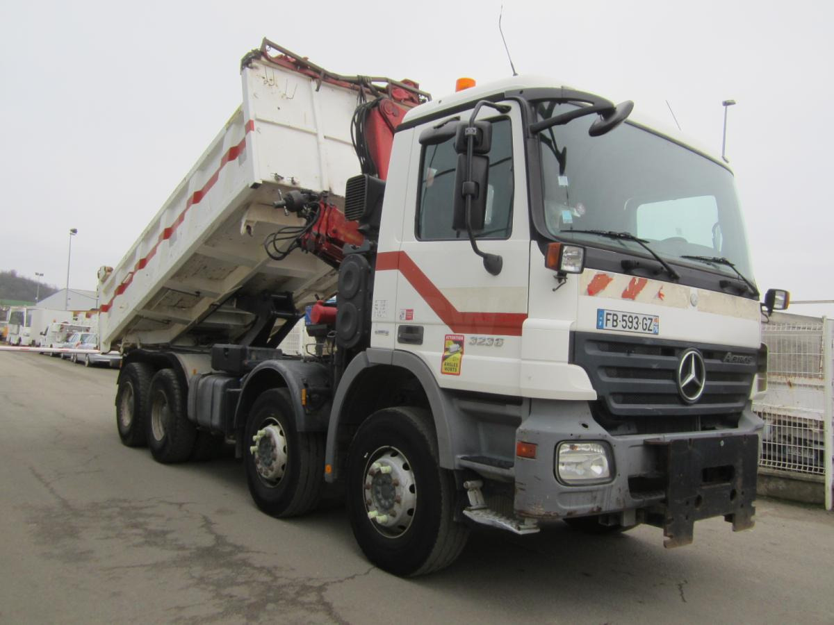 Kipper vrachtwagen Mercedes Actros 3236