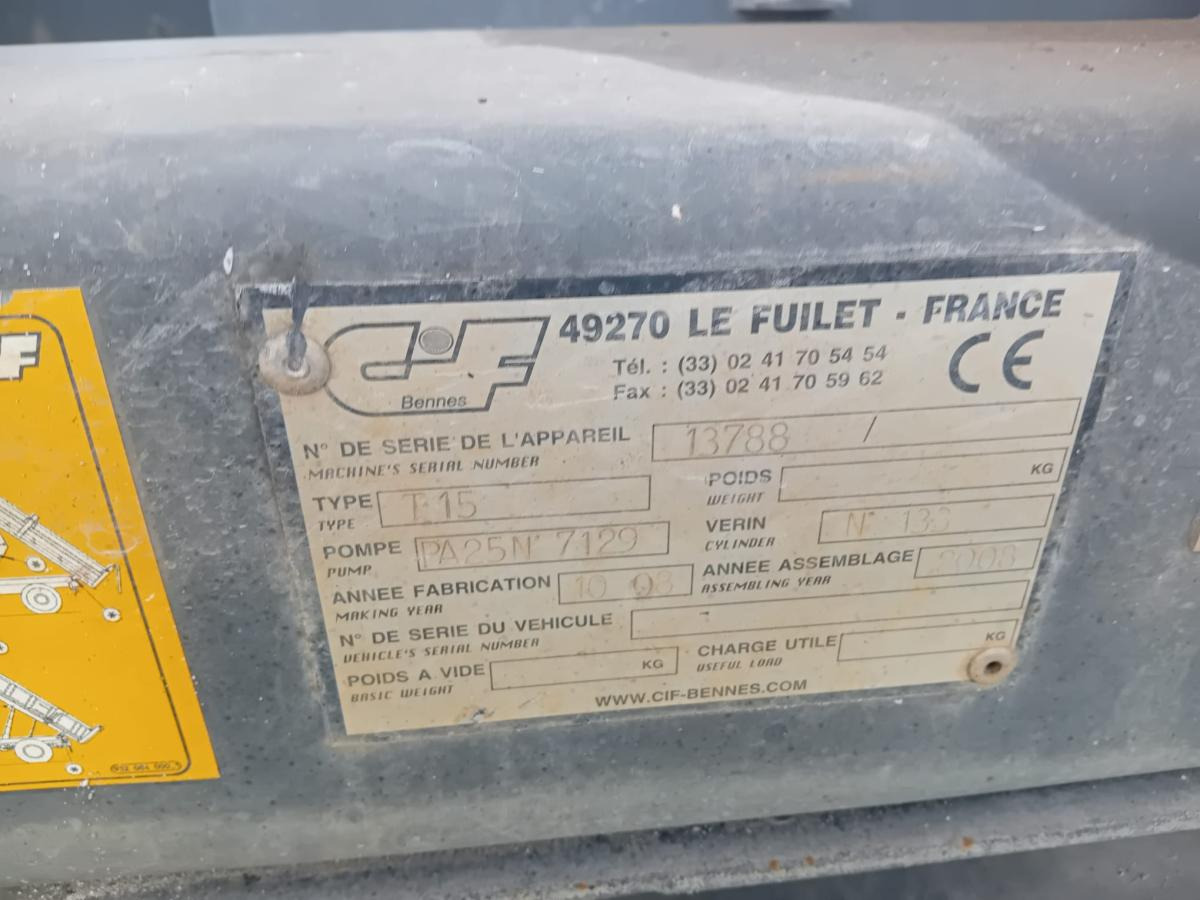 Kipper vrachtwagen Mercedes Atego 1224