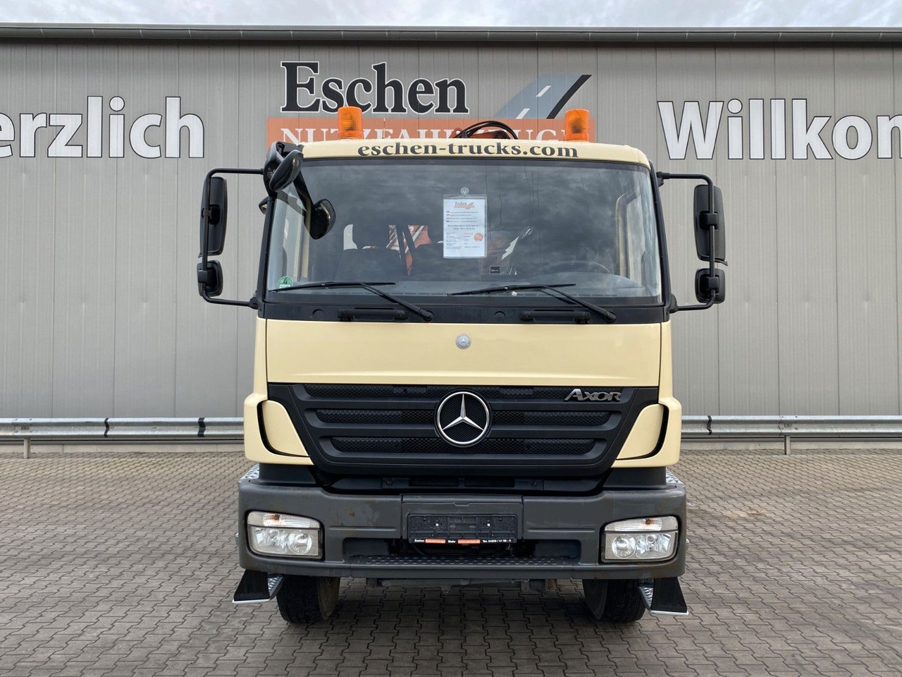 Kipper vrachtwagen Mercedes-Benz 1833 4x4 Axor | Atlas 105.2-A2*Funk*AHK*3 Sitze