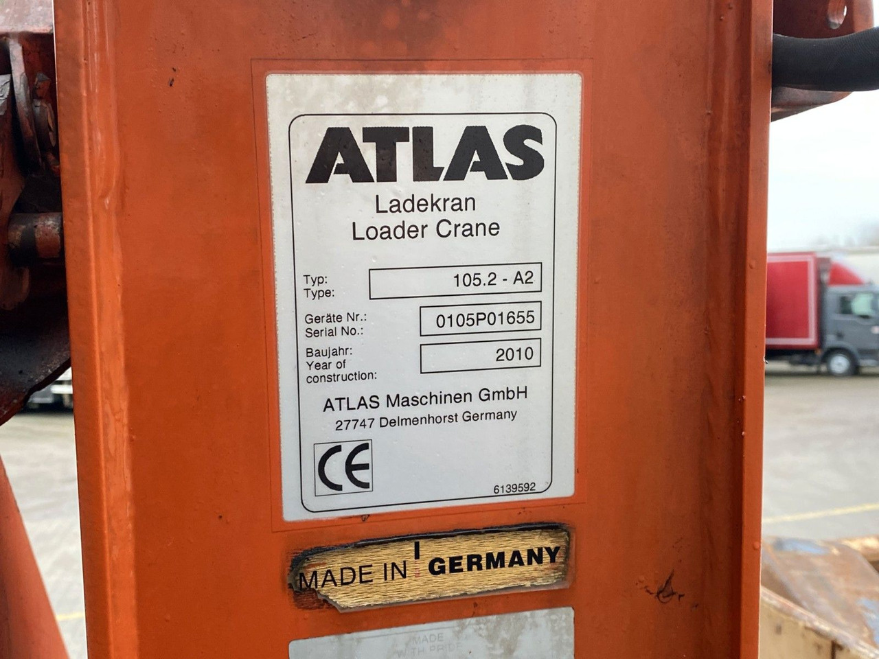 Kipper vrachtwagen Mercedes-Benz 1833 4x4 Axor | Atlas 105.2-A2*Funk*AHK*3 Sitze