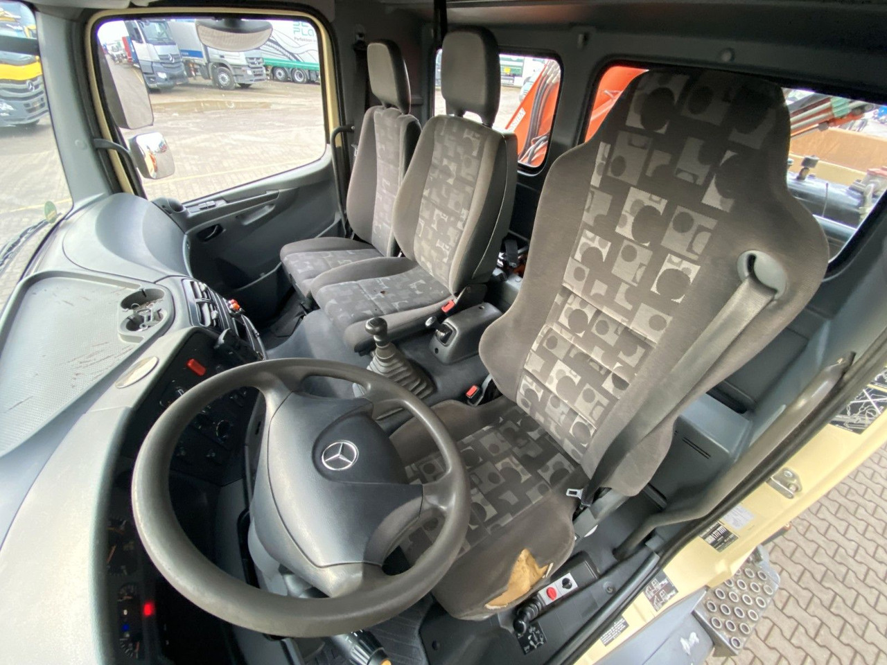 Kipper vrachtwagen Mercedes-Benz 1833 4x4 Axor | Atlas 105.2-A2*Funk*AHK*3 Sitze