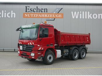 Kipper vrachtwagen Mercedes-Benz 2641 K, 6x4, Klima, Blatt, Rollplane