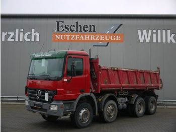 Kipper vrachtwagen Mercedes-Benz 3241 Actros 8x4, Meiller 3-Seiten, Bordmatik,EU3