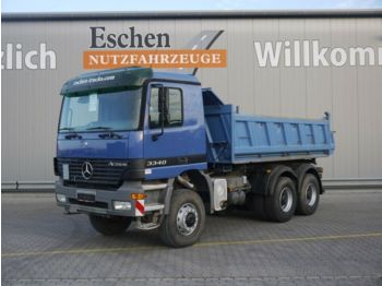 Kipper vrachtwagen Mercedes-Benz 3340 AK,6x6, Klima, AHK, Blatt