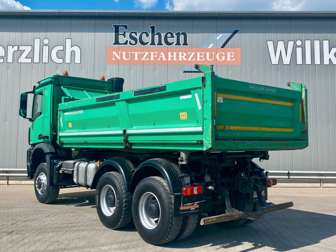 Kipper vrachtwagen Mercedes-Benz 3345 Arocs 6x6 | MEILLER*Bordmatik*AHK*Blatt*AC