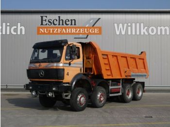 Kipper vrachtwagen Mercedes-Benz 3535 K 8x6, Meiller Mulde, Blatt