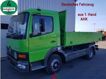 Kipper vrachtwagen Mercedes-Benz 818 Atego Meiller 3 S. 1.Hand AHK Deutscher LKW