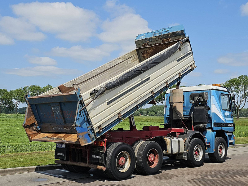Kipper vrachtwagen Mercedes-Benz ACTROS 4143 8X4 EPS FULL STEEL