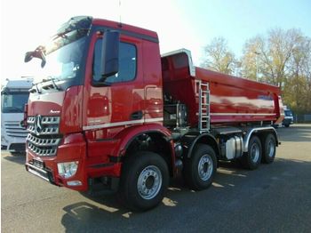 Kipper vrachtwagen Mercedes-Benz AROCS 4145 8x4 EURO6 Muldenkipper Schmitz