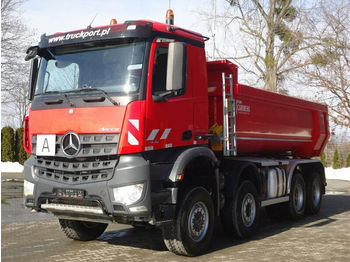 Kipper vrachtwagen Mercedes-Benz AROCS 4145 8x6 EURO6 Muldenkipper Carnehl