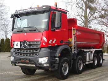 Kipper vrachtwagen Mercedes-Benz AROCS 4145 8x6 EURO6 Muldenkipper Carnehl