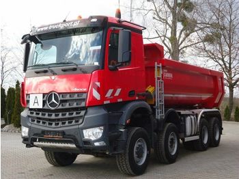 Kipper vrachtwagen Mercedes-Benz AROCS 4145 8x6 EURO6 Muldenkipper Carnehl