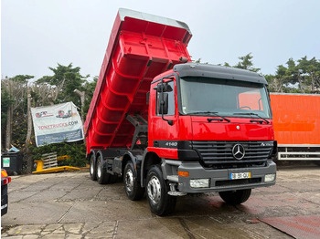 Kipper vrachtwagen Mercedes-Benz Actros 4140 V6 8X4 Tipper Spring/Spring Man. Gear*TOP CONDITION*