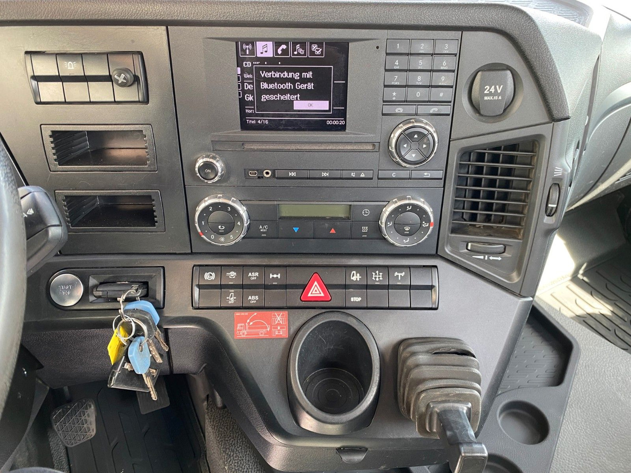 Kipper vrachtwagen Mercedes-Benz Arocs 1843 HAD 4x4 | Atlas 116.3-A3*5+6.Kreis