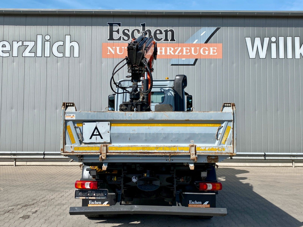 Kipper vrachtwagen Mercedes-Benz Arocs 1843 HAD 4x4 | Atlas 116.3-A3*5+6.Kreis