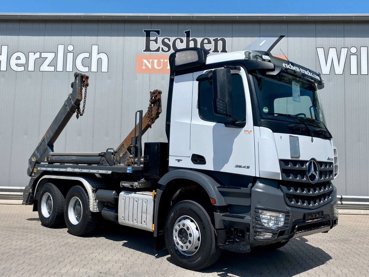 Kipper vrachtwagen Mercedes-Benz Arocs 2643 6x4| MEILLER AK16 Tele*Klima*AHK*1.Hd