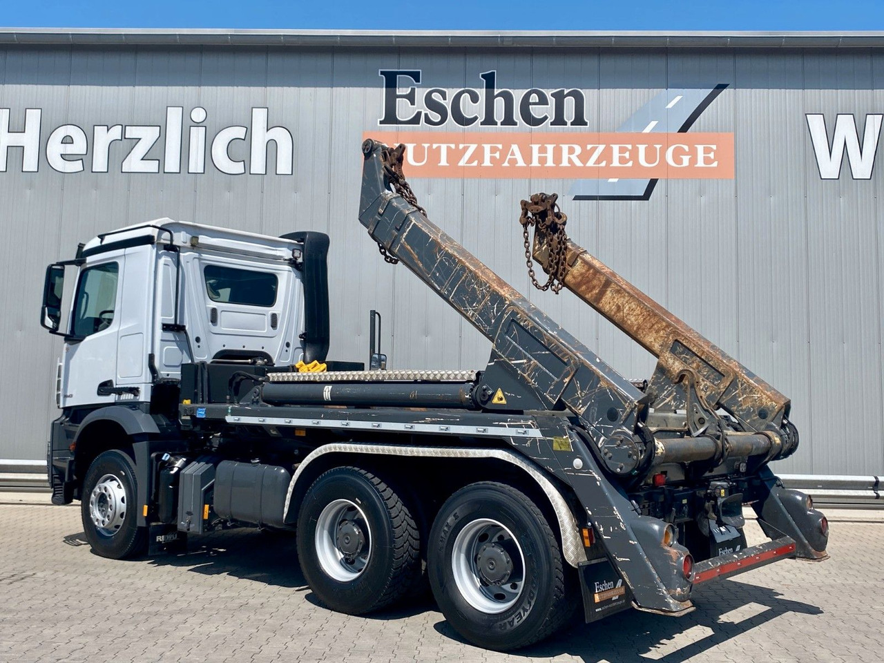 Kipper vrachtwagen Mercedes-Benz Arocs 2643 6x4| MEILLER AK16 Tele*Klima*AHK*1.Hd
