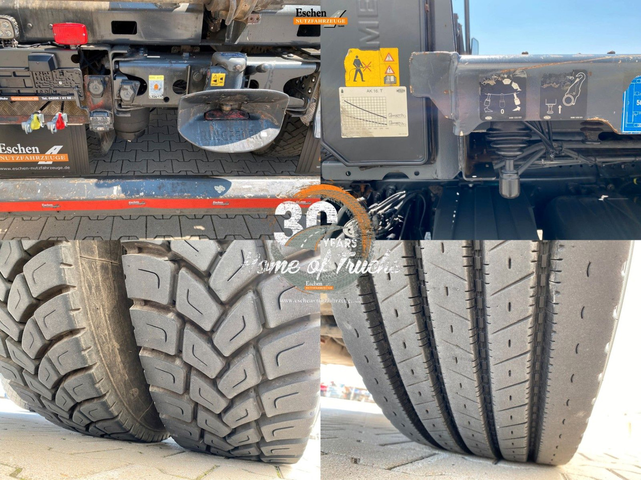 Kipper vrachtwagen Mercedes-Benz Arocs 2643 6x4| MEILLER AK16 Tele*Klima*AHK*1.Hd