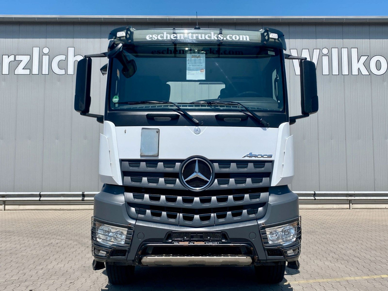 Kipper vrachtwagen Mercedes-Benz Arocs 2643 6x4| MEILLER AK16 Tele*Klima*AHK*1.Hd