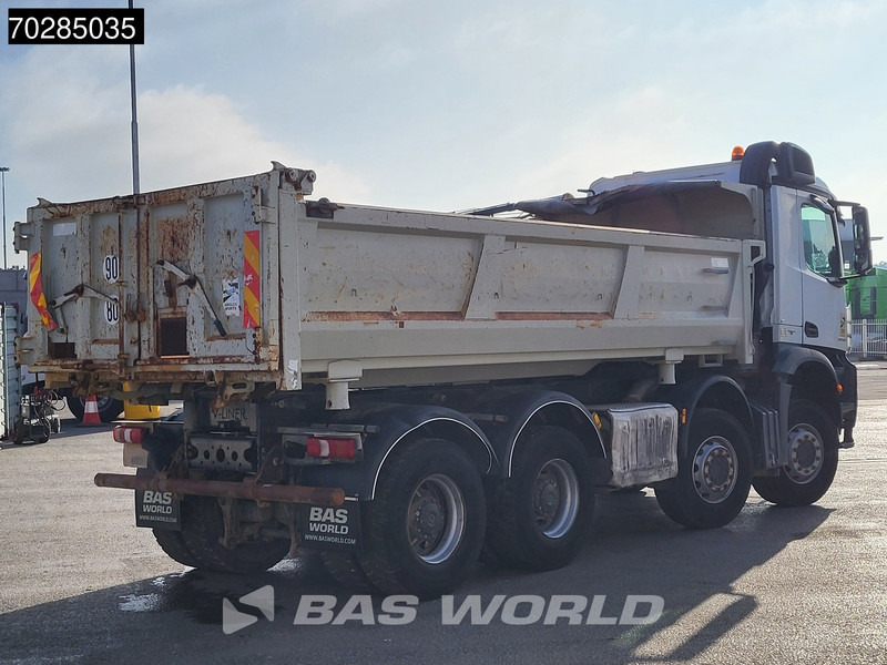 Kipper vrachtwagen Mercedes-Benz Arocs 3240 8X4 12m3 2-side Tipper Steel Suspension Automatic Big-Axle Euro 6