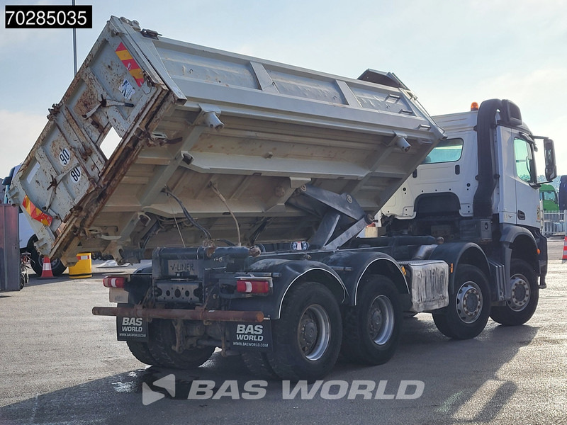 Kipper vrachtwagen Mercedes-Benz Arocs 3240 8X4 12m3 2-side Tipper Steel Suspension Automatic Big-Axle Euro 6