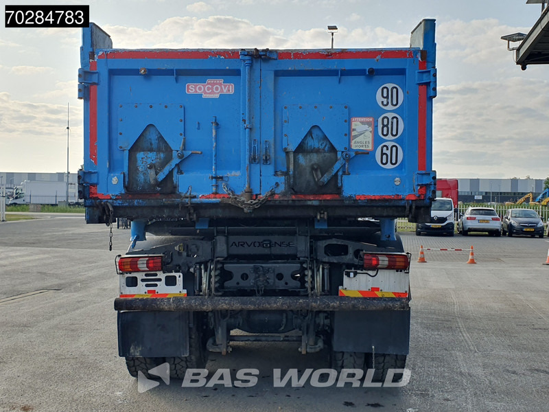 Kipper vrachtwagen Mercedes-Benz Arocs 3243 8X4 14m3 2-side tipper Big-Axle Steelsuspension Navi Euro 6