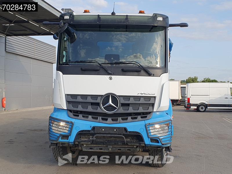 Kipper vrachtwagen Mercedes-Benz Arocs 3243 8X4 14m3 2-side tipper Big-Axle Steelsuspension Navi Euro 6