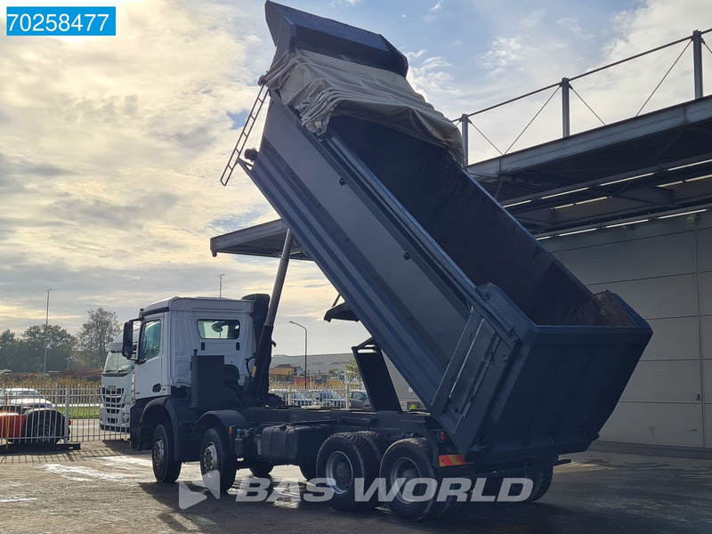 Kipper vrachtwagen Mercedes-Benz Arocs 4142 8X4 24m3 Tipper Big-Axle Steelsuspension Euro 6