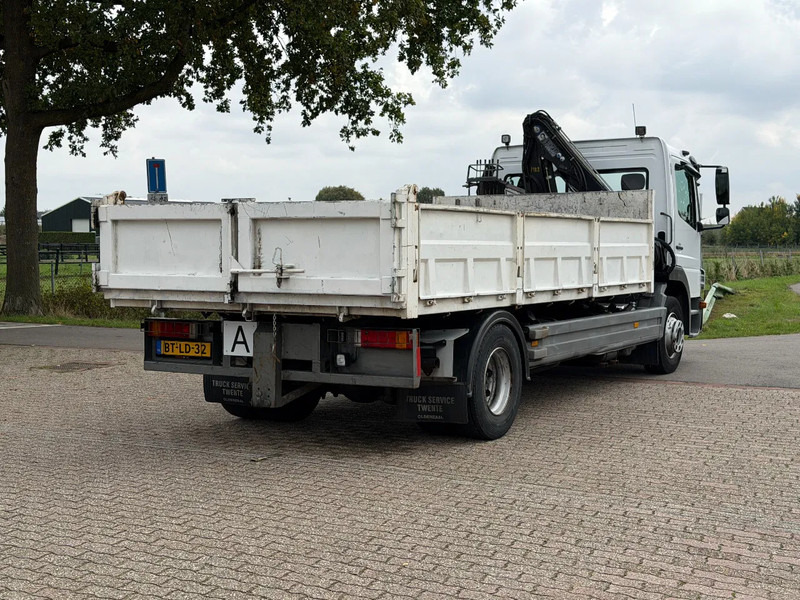 Kipper vrachtwagen Mercedes-Benz Atego 1218 KRAAN/KIPPER!!MANUELL!!