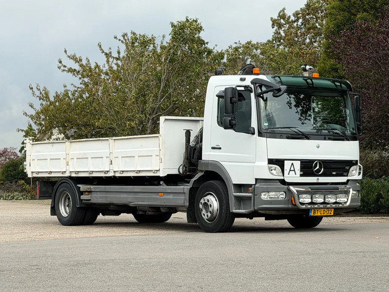 Kipper vrachtwagen Mercedes-Benz Atego 1218 KRAAN/KIPPER!!MANUELL!!